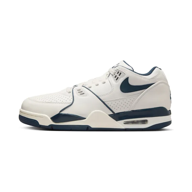 Nike Air Flight ’89 Low Sail Armory “Phantom / Light Iron Ore / Sail / Armoury Navy” (FQ8256-001)