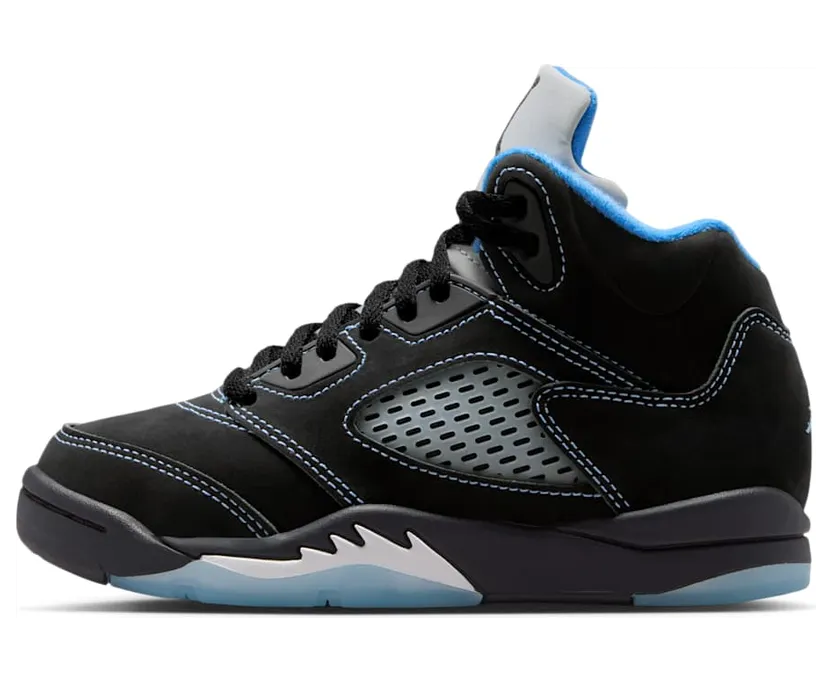 Air Jordan 5 Retro PS “Black University Blue (2026)” (440889-008)