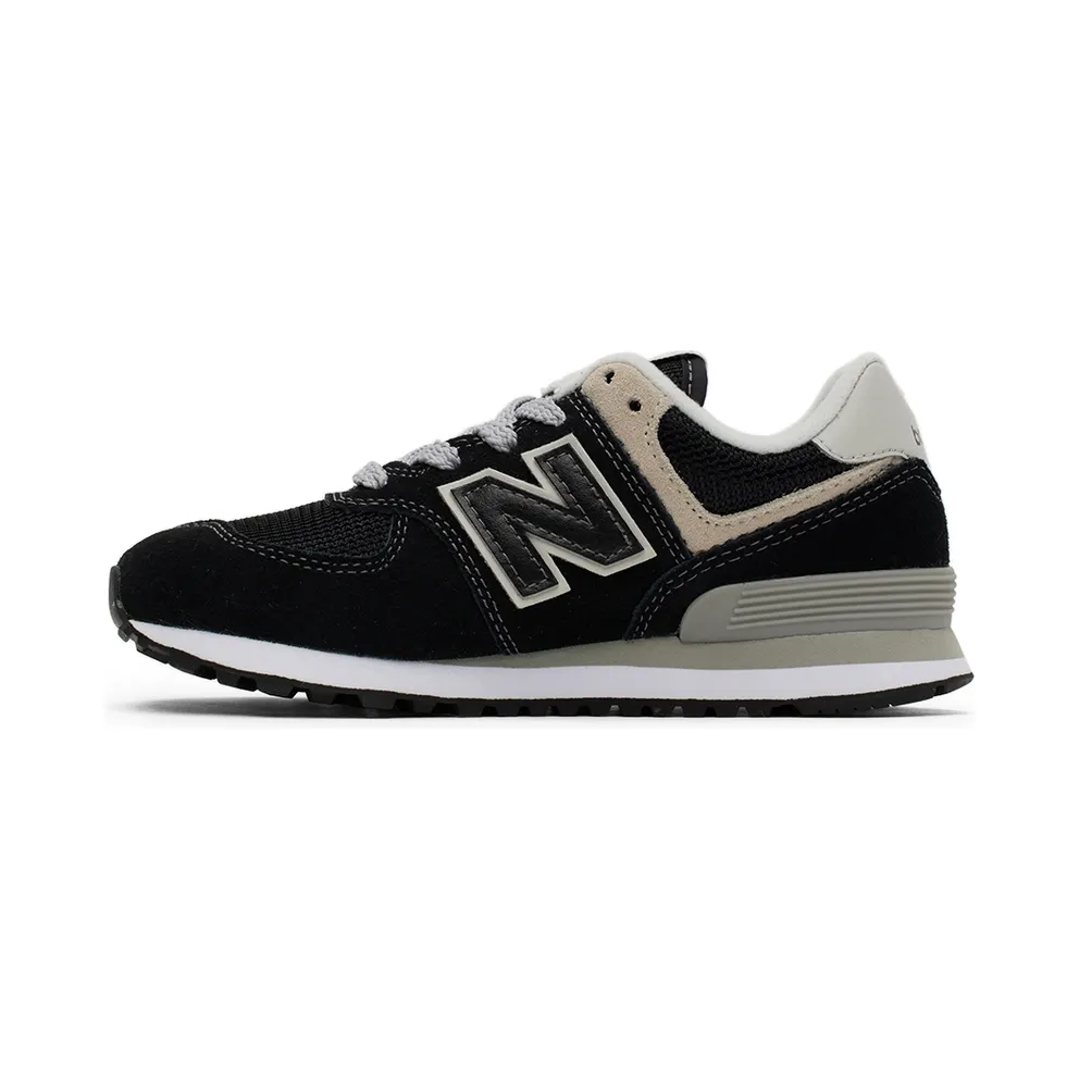 New Balance New Balance Kids’ 574 Core Black/Grey (PC574GK)