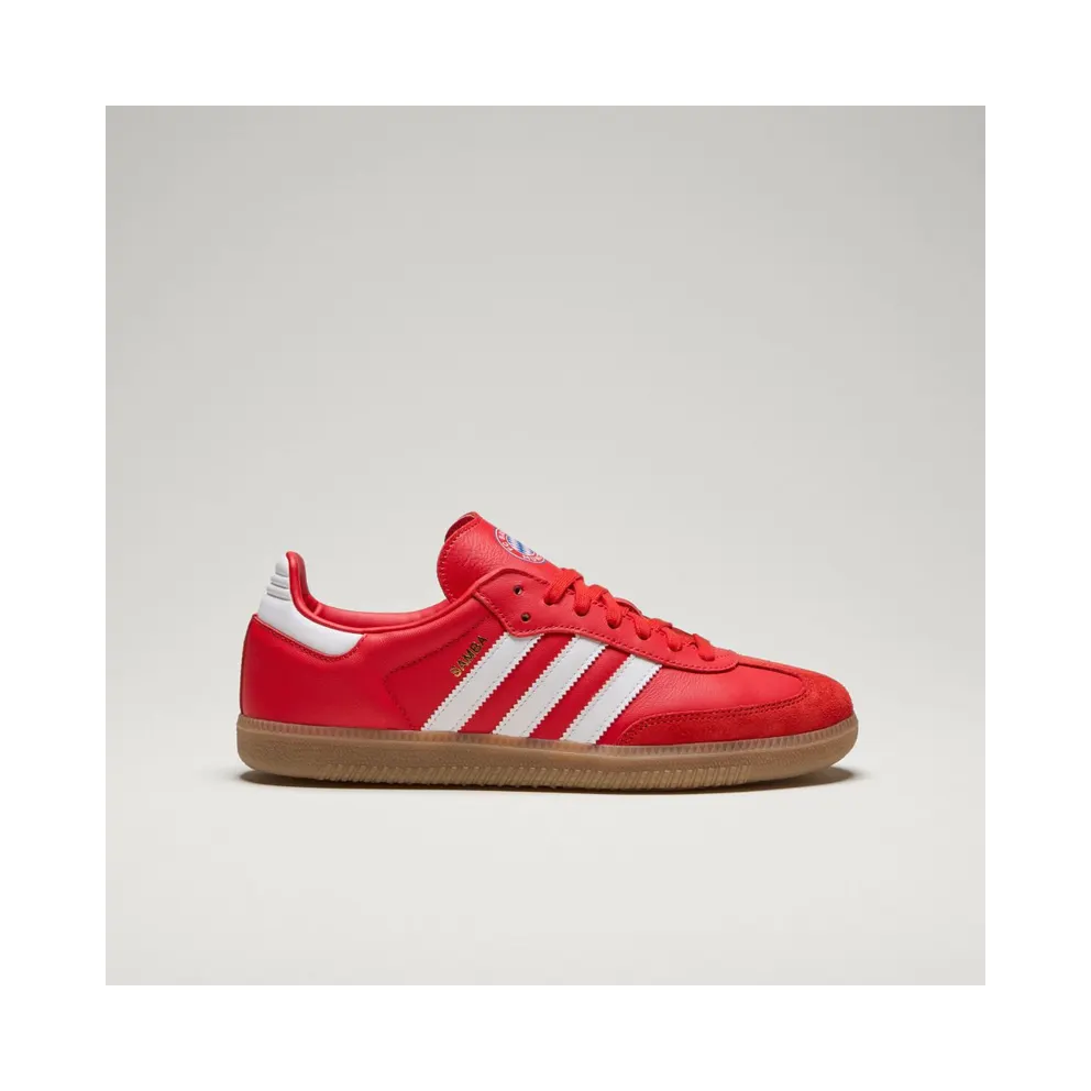 Adidas Samba FC Bayern München Red / Cloud White / Red (JQ4039)
