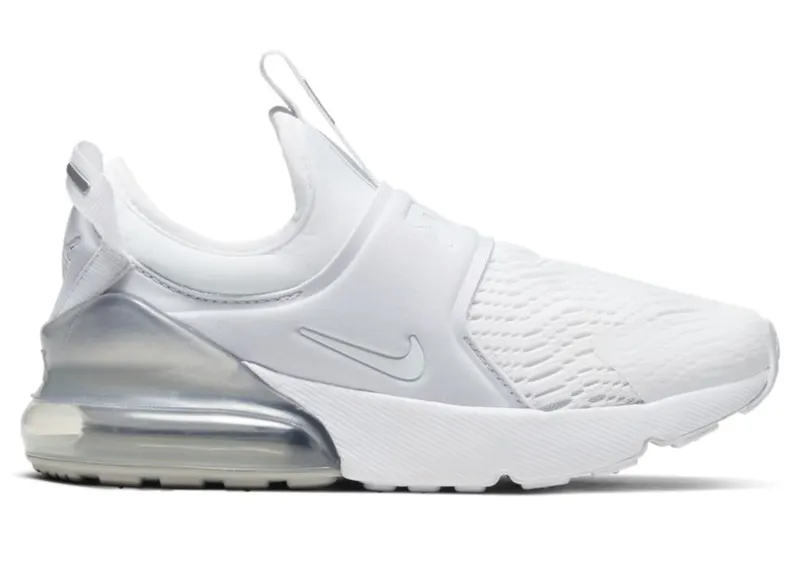 Nike Air Max 270 Extreme White Metallic Silver (PS) (CI1107-100)