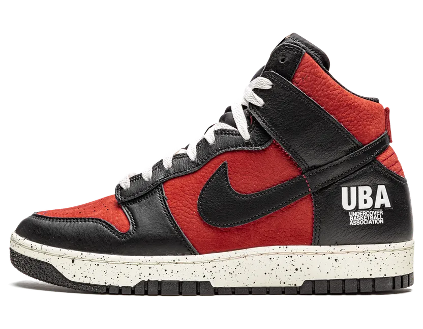 Nike x Undercover Dunk High 1985 UBA (2021) – “University Red / Black” (DD9401-600)