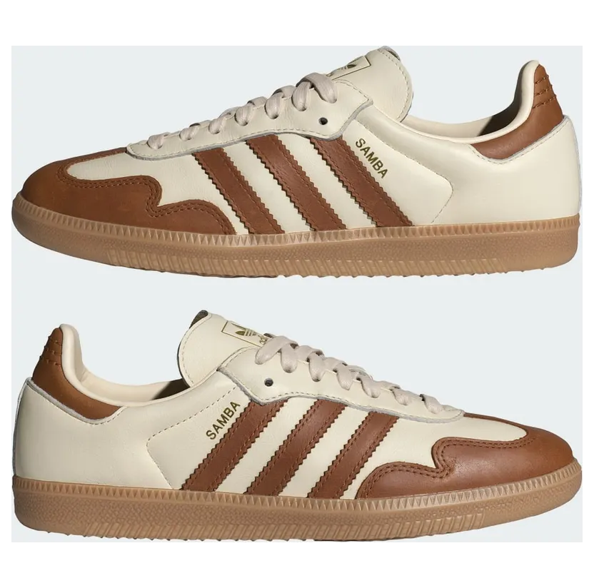 adidas Samba OG “Wonder White Dusky Bronze”: fluweel in aardetinten (6)