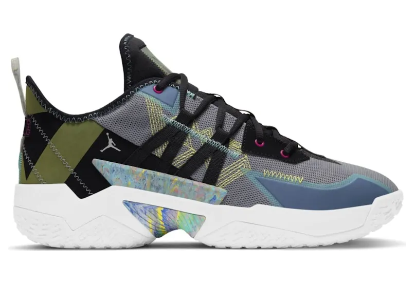 Jordan Westbrook One Take 2 Wolf Grey Multi (CW2458-003)