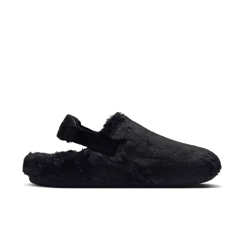 Nike Calm Mule SE “Black Fur” (FZ3118-001)