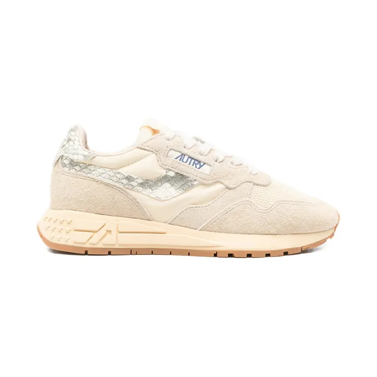 Autry Reelwind Lizard-effect “Neutrals/Silver” (WWLW UQ01)
