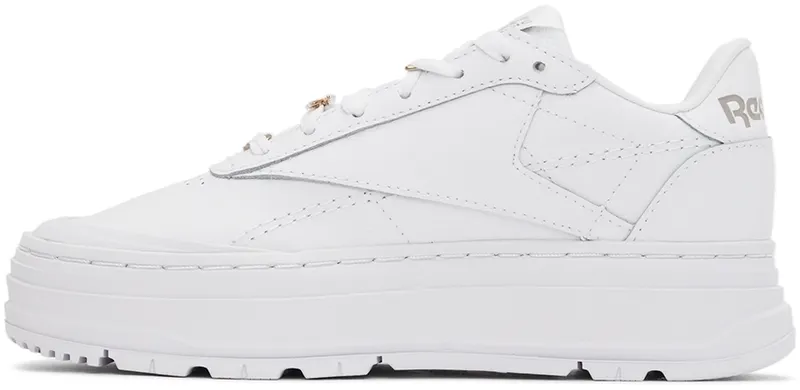 Reebok Club C Double Geo Shoes Cloud White / Cloud White / Moonstone (GX8766)