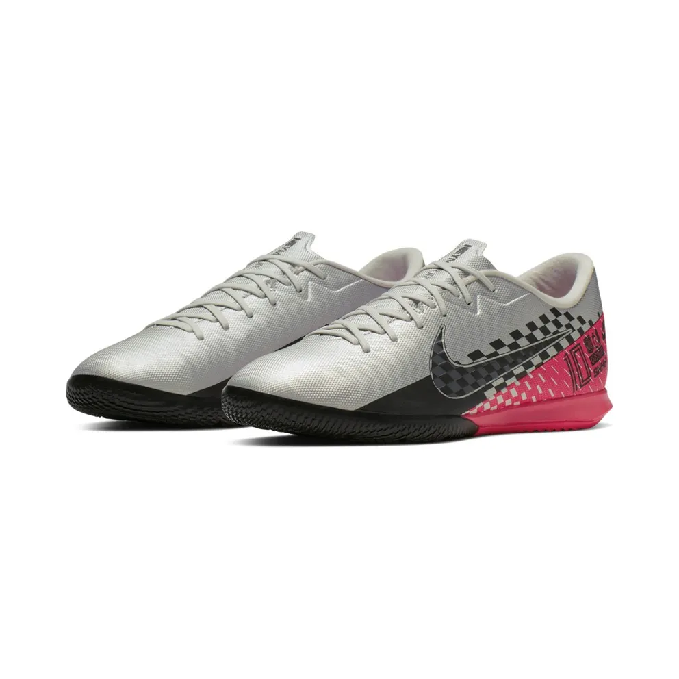 Nike Mercurial Vapor 13 Academy IC Neymar Jr Chrome/Red Orbit-Platinum Tint-Black (AT7994-006)