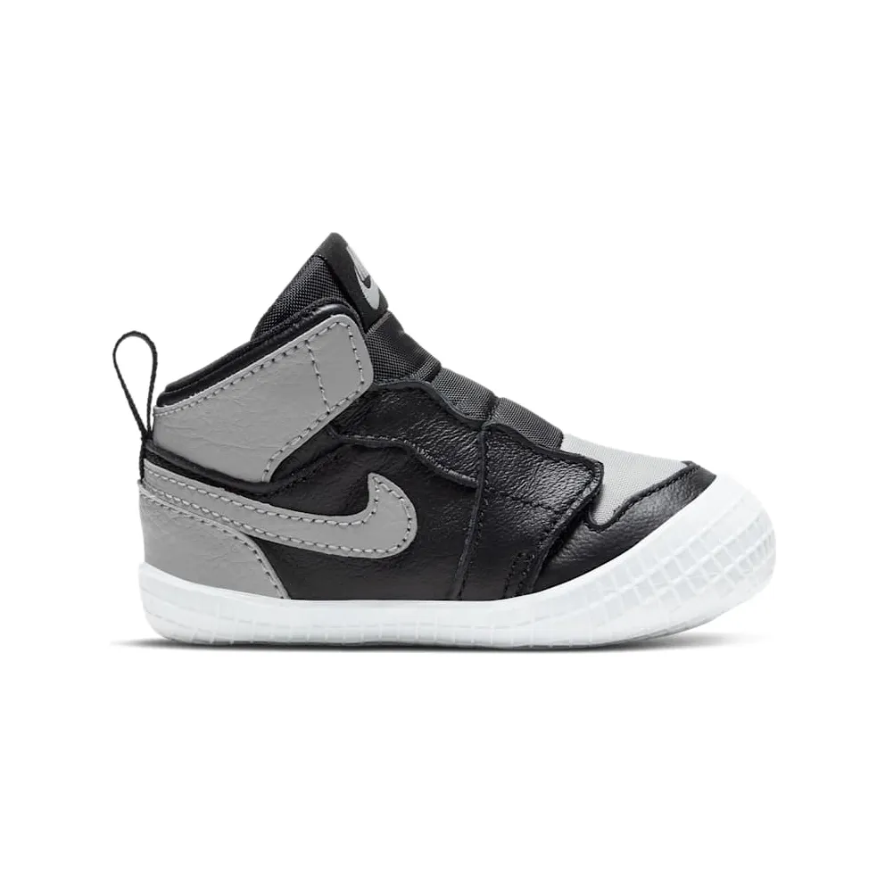 Nike Jordan 1 Crib Bootie Black Medium Grey (I) Black/White/Medium Grey (AT3745-013)