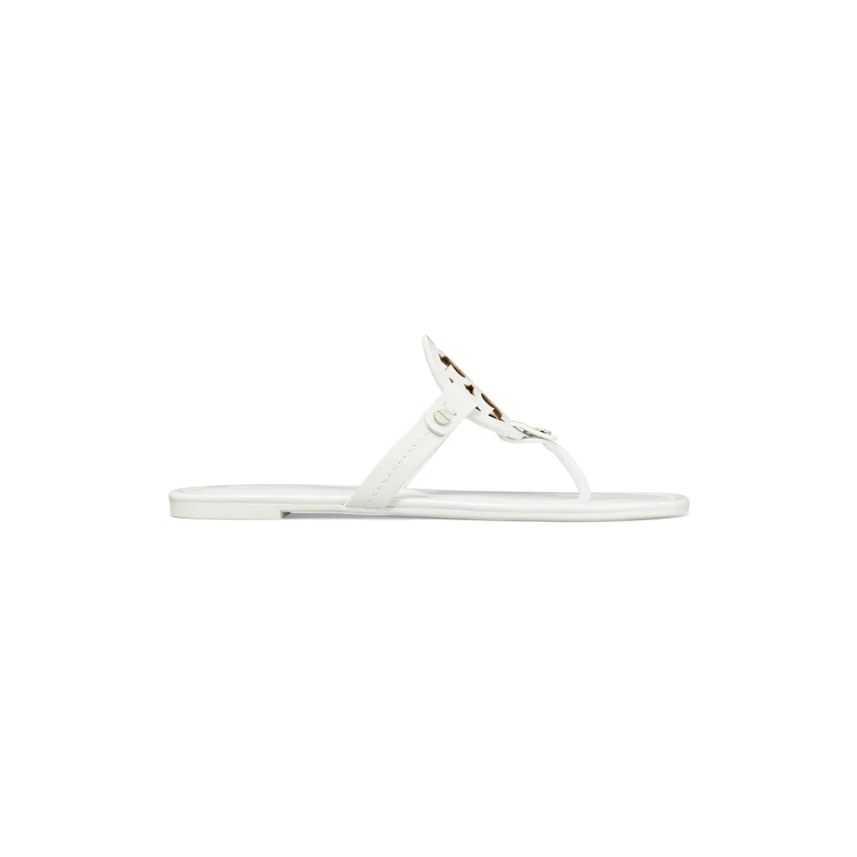 Tory Burch Miller Thong Sandals Optic White (11743-137)