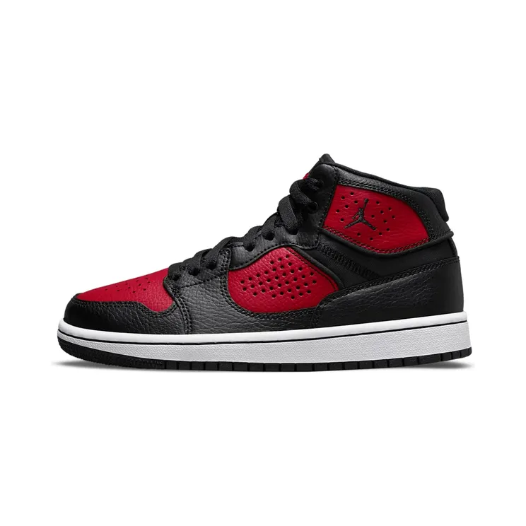 Jordan Access Black Gym Red White (GS) “Black / White / Gym Red” (AV7941-006)
