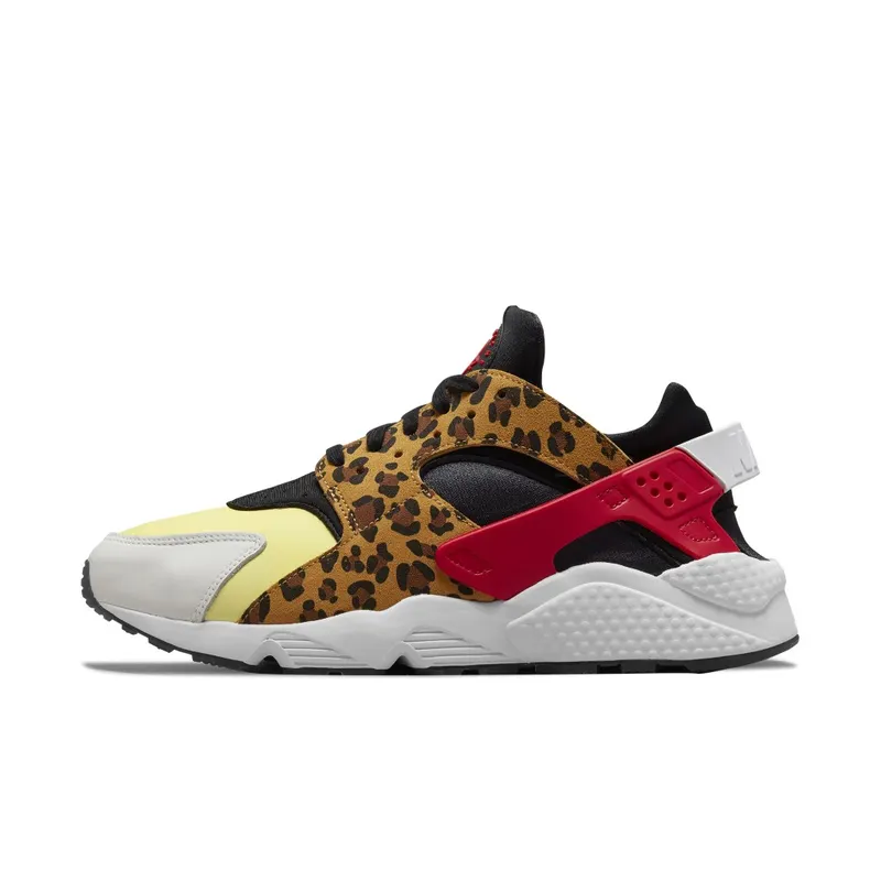 Nike Air Huarache SNKRS Day (2021) – “White / Leopard / Black / Maroon” (DM9092-700)
