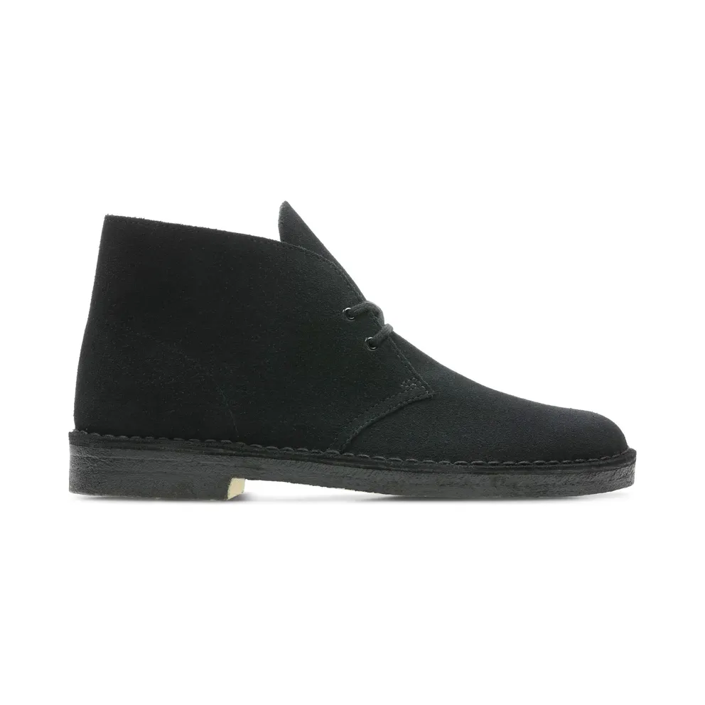 Clarks Originals Desert Boot Black Suede (26155480)