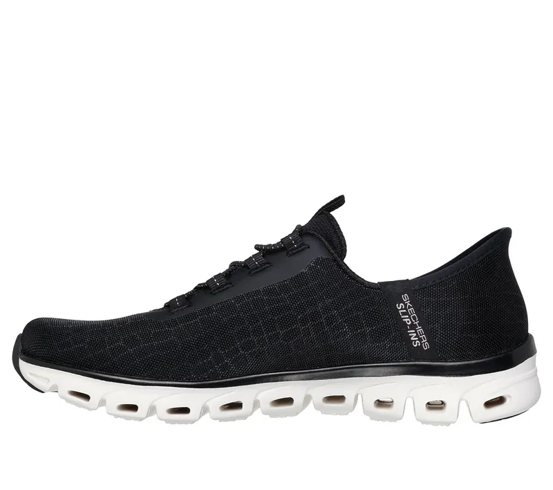 Skechers Slip-ins: Glide-Step – Prism Sneaker Black/Roos Gold