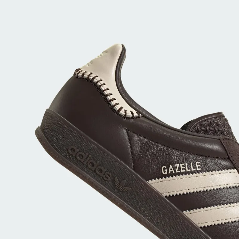 adidas Gazelle Indoor Dark Brown Wonder White (JQ1747)