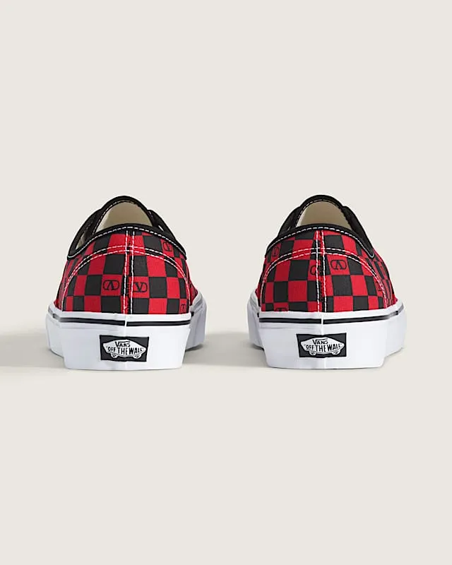 Vans Authentic Valentino Garavani Checkerboard Red (VN000Z9A9Y1)
