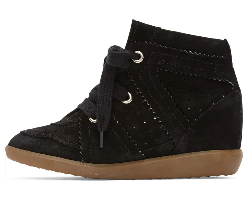 Isabel Marant Black Bobby Sneakers (00MBK0003-00M102S) (3)