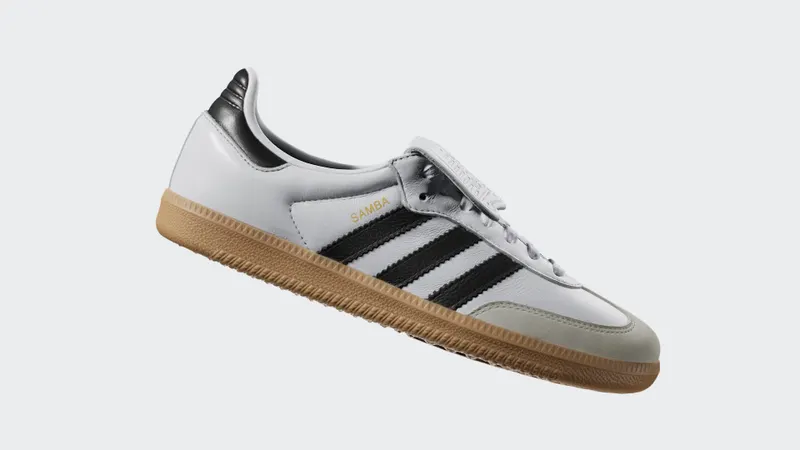 Adidas Samba LT Cloud White / Core Black / Gold Metallic (IG4279)