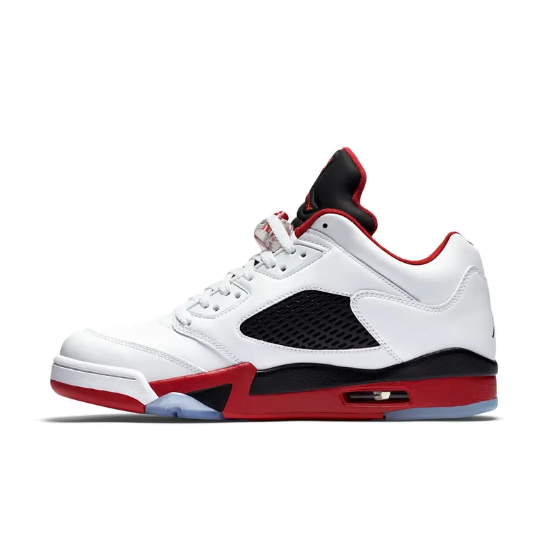 Air Jordan Nike AJ 5 V Retro Low Fire Red (819171-101)