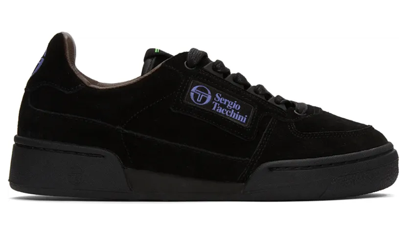 Sergio Tacchini Black Nast New Young Line Edition Sneakers (50318)