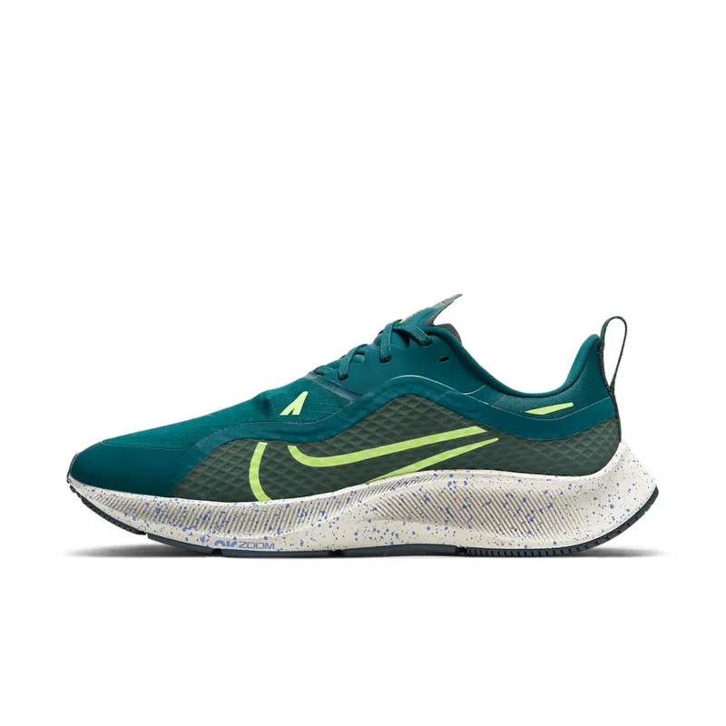 Nike Air Zoom Pegasus 37 Shield “Midnight Turquoise / Vintage Green / Astronomy Blue / Volt” (CQ7935-300)