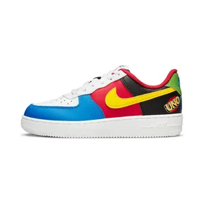 Nike Air Force 1 “White / University Red / Game Royal / University Gold” (DO6635-100)