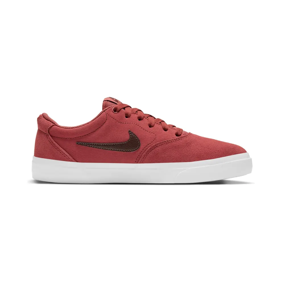 Nike SB Charge Suede “Claystone Red / White / Mystic Dates” (CT3463-600)