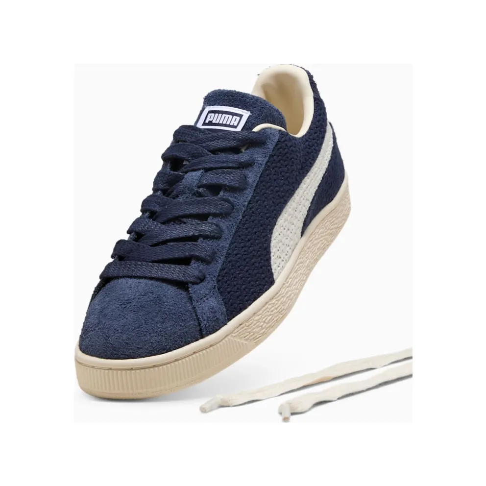 Puma Suede Crochet Navy White (406090-01)