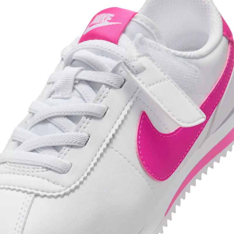 Nike Cortez EasyOn PS “White Laser Fuchsia” (DM0951-104)
