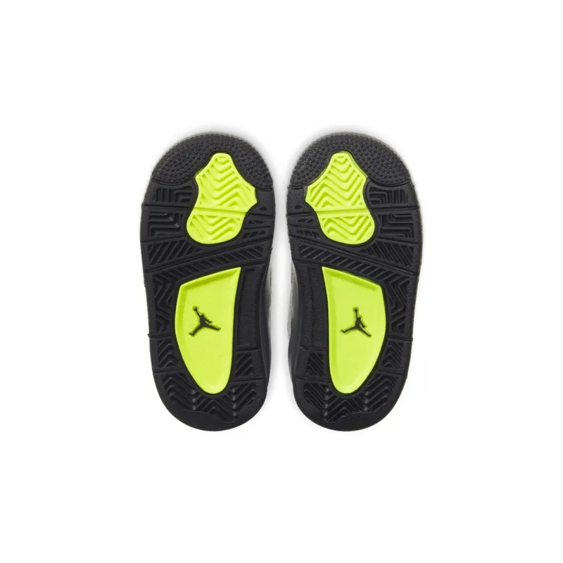Jordan 4 Retro SE 95 Neon (TD) Cool Grey/Volt-Wolf Grey-Anthracite (CT5345-007)