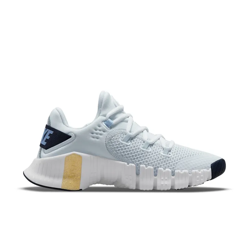 Nike Free Metcon 4 Pure Platinum Grey Gold White (CZ0596-049)