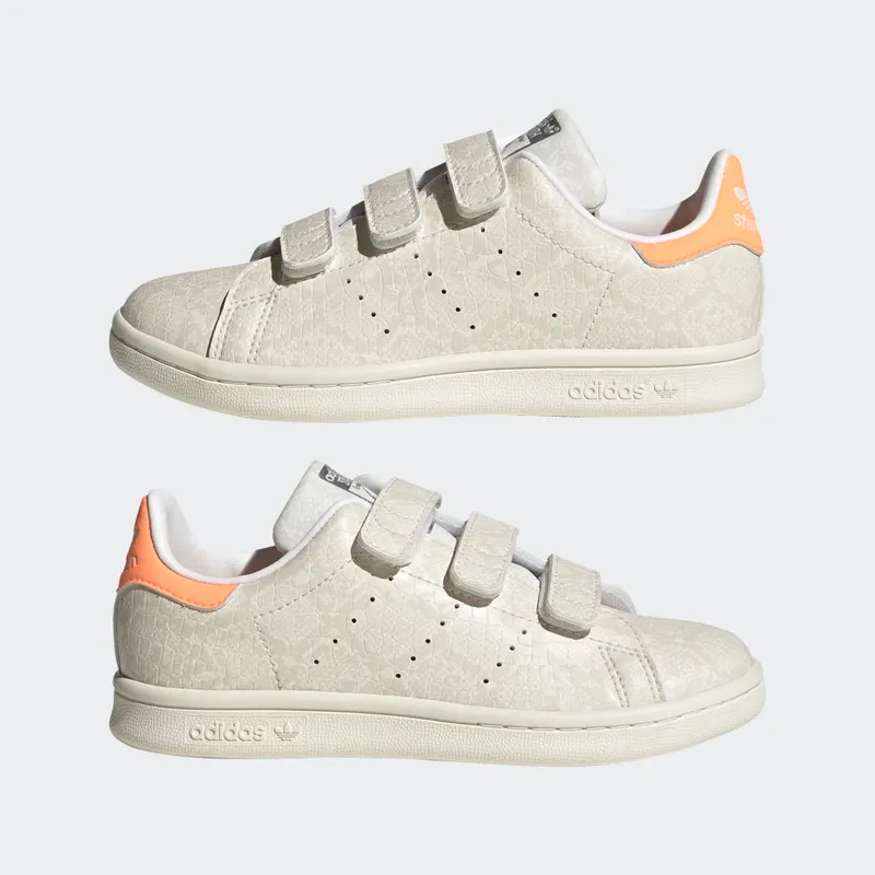 Adidas Stan Smith Core White / Core White / Beam Orange (HP9761)