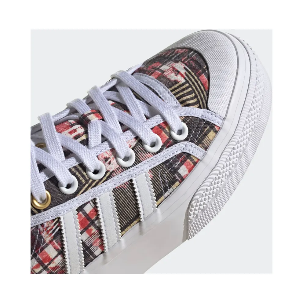 adidas HER Studio London Nizza Platform Multicolor / Cloud White / Collegiate Burgundy (H00530)