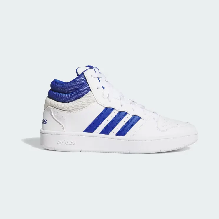 Adidas HOOPS MID CLASSIC SCHOENEN Cloud White / Royal Blue / Orbit Grey (KI1034)