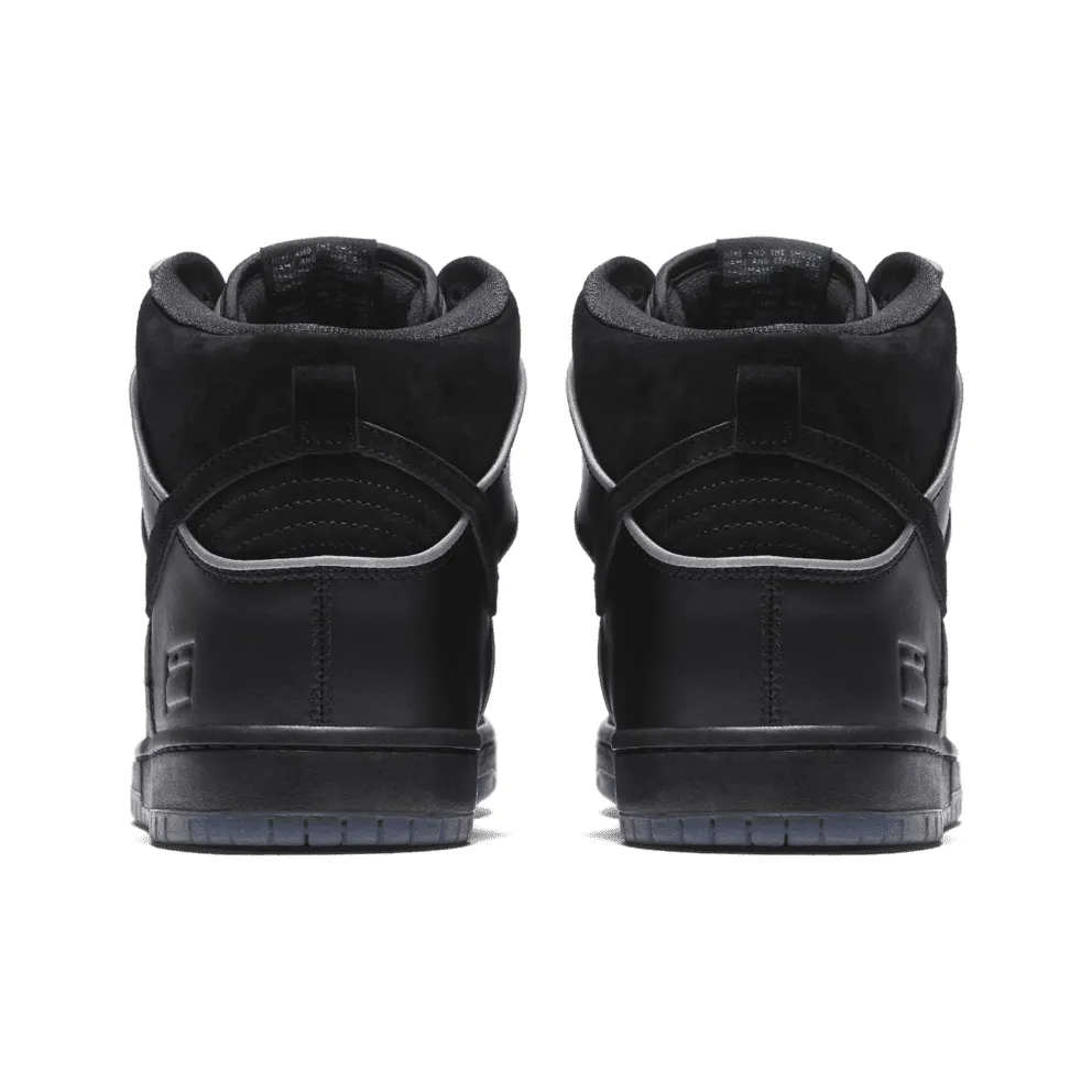 Nike Dunk SB High Black Purple Box Black/Black-White-Purple Haze (833456-002)