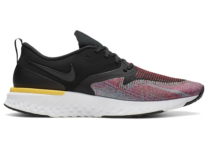 Nike Odyssey React 2 Flyknit Black Multi (AH1015-005)