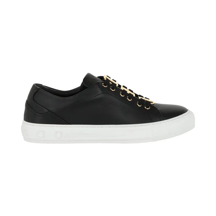 Ferragamo Nadine Low-Top Sneakers Black (030153-753379-1C)
