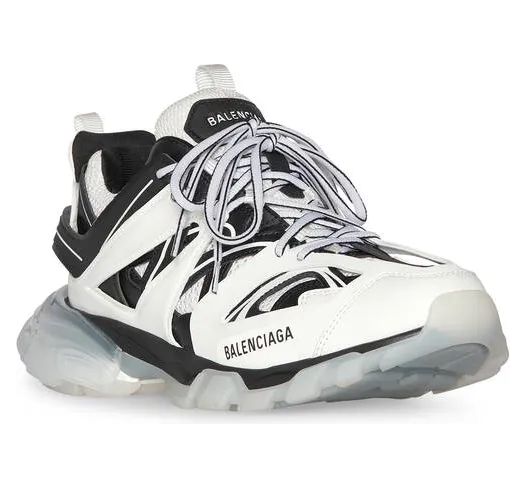 Balenciaga Track Clear Sole White/Black (W) (647741W3BZ29010) (2)