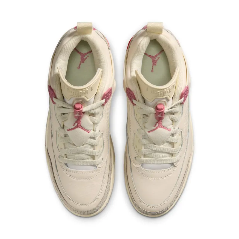 Jordan Spiz’ike Low – “Pale Ivory / Track Red / Coconut Milk / Desert Berry” (IR1836-103)