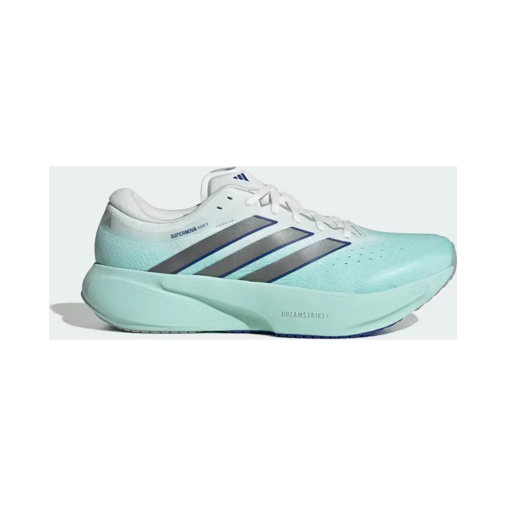 adidas Supernova Rise 3 Running “Semi Flash Aqua / Iron Metallic / Crystal White” (KK1207)