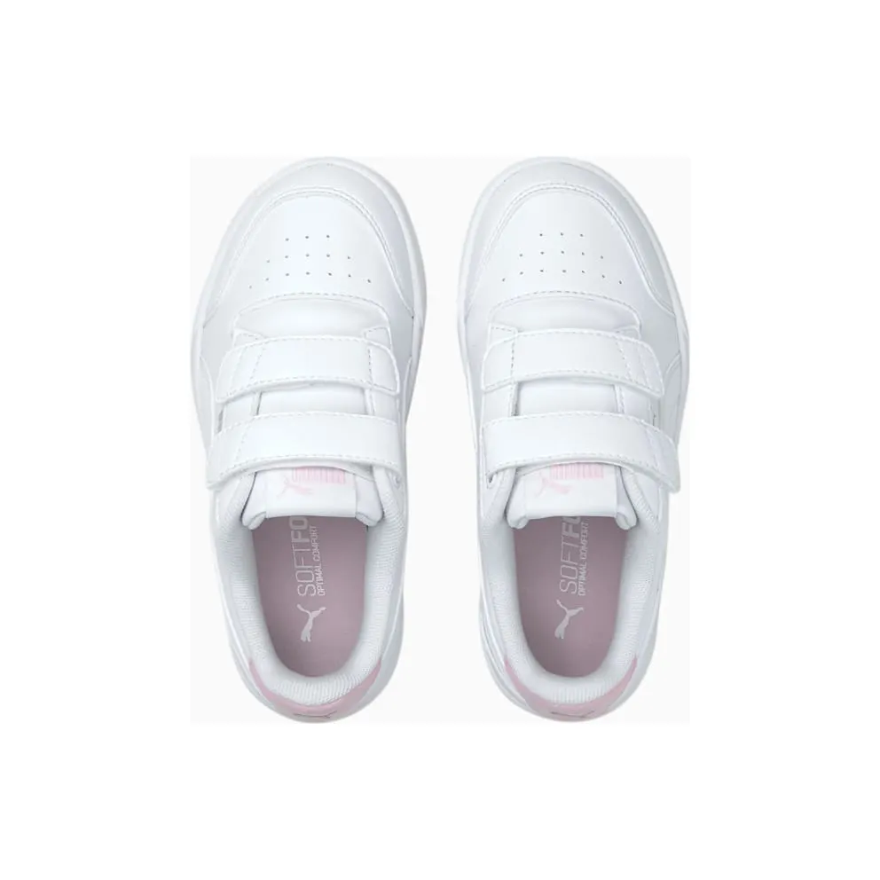 Puma Shuffle White/Pink (375689-04)