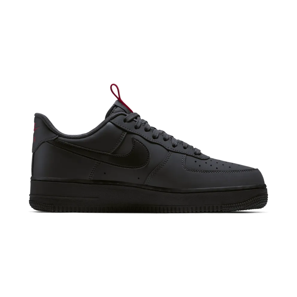 Nike Air Force 1 Low Anthracite Anthracite/University Red-Black-Black (BQ4326-001)