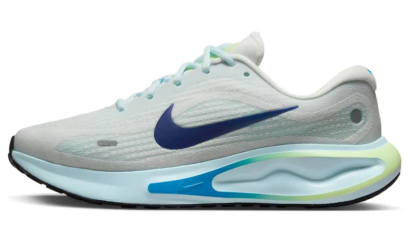 Nike Journey Run Summit White Glacier Blue Barely Volt Deep Royal Blue (FN0228-101)