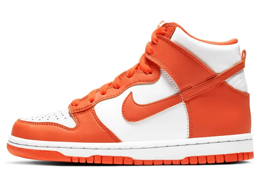 Nike Dunk High SP Syracuse (GS) (2021) – “White / Orange” (DB2179-100)