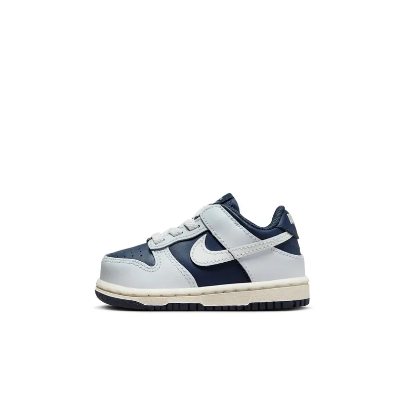 Nike DUNK LOW “Football Grey / Midnight Navy / Summit White” (FB9107-002)