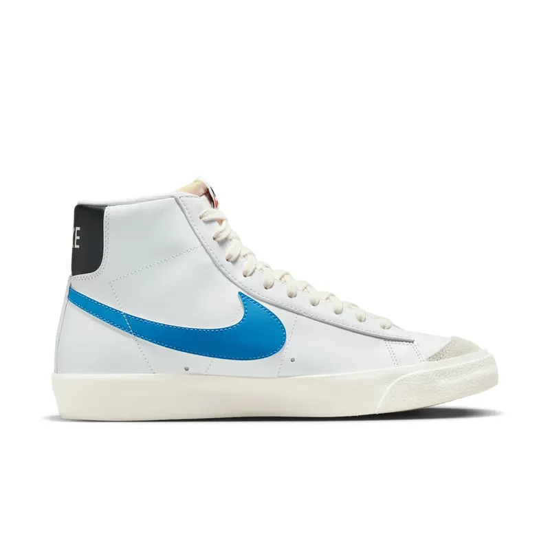 Nike Blazer Mid 77 Vintage White Light Photo Blue Black Sail (BQ6806-118)