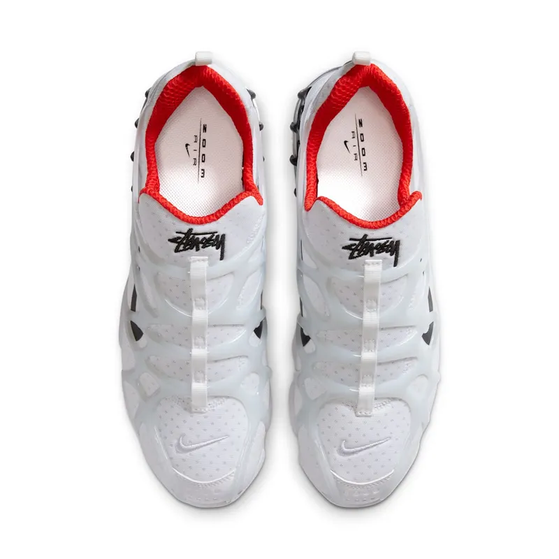 Nike Air Kukini Spiridon Cage 2 Stussy White White/Black-Habanero Red (CJ9918-100)