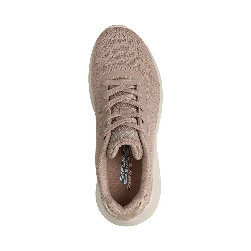 Skechers BOBS Sport Squad Waves – Current Look Sneaker Taupe