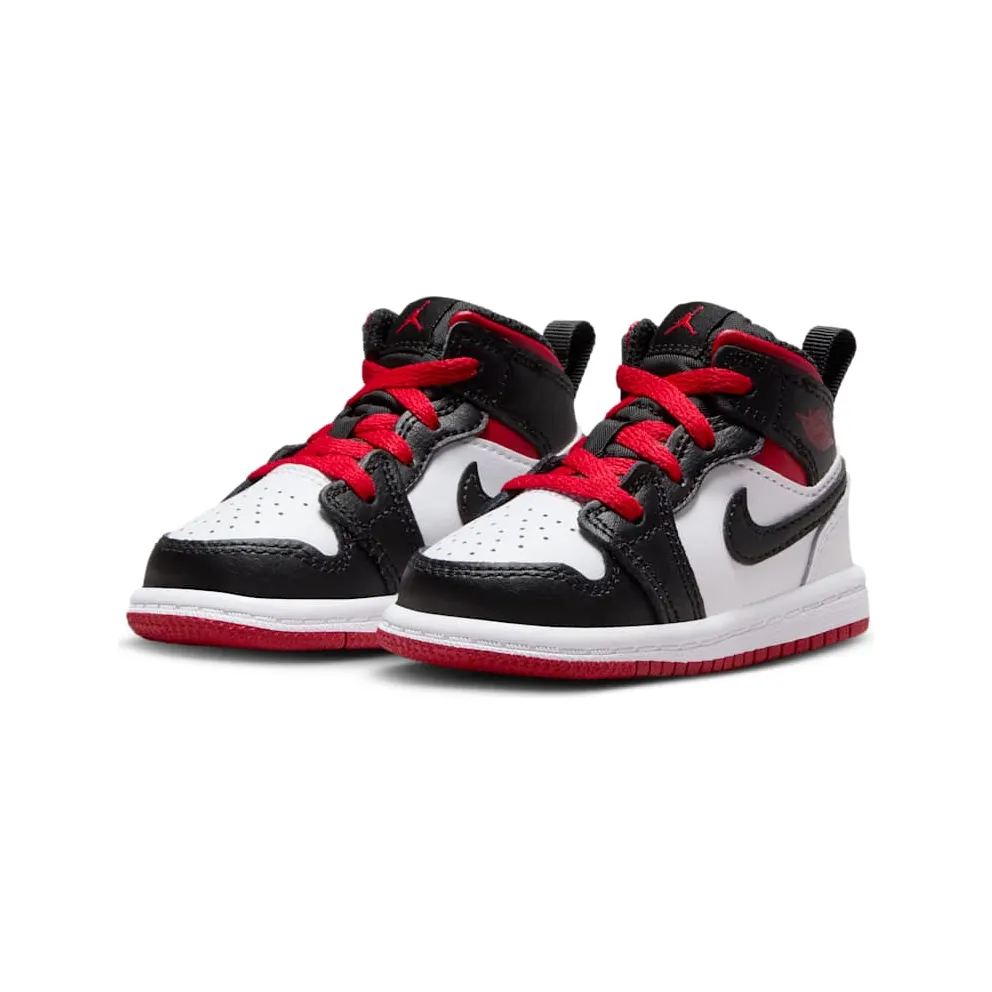 Jordan 1 Mid TD “White / Black / Gym Red” (DQ8425-106)