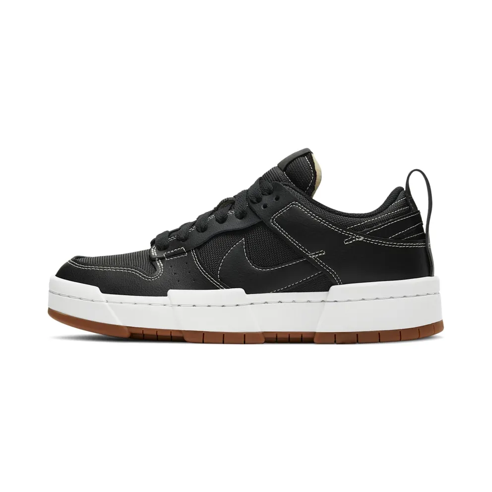 Nike Dunk Low Black White Gum (W)